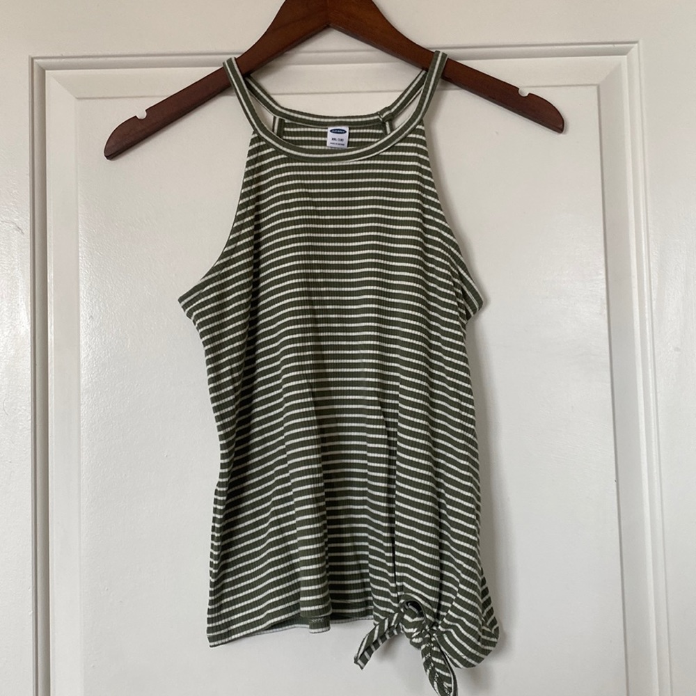 Old Navy Girl’s Ribbed Sleeveless Tank (Size XXL 18)
